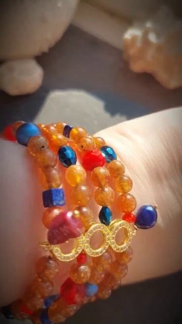 Многорядный браслет #гранат #гроссуляр #браслет #грана смотреть онлайн