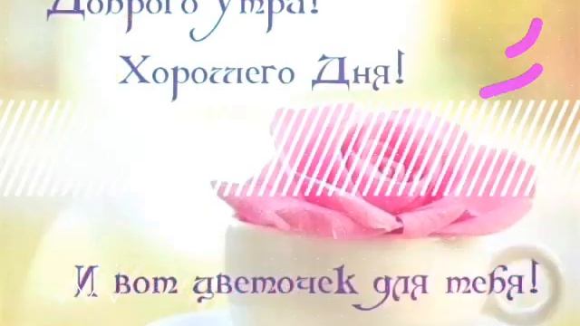 Title.Доброе утро и хорошего дня .С началом новой трудовой недели. смотреть онлайн