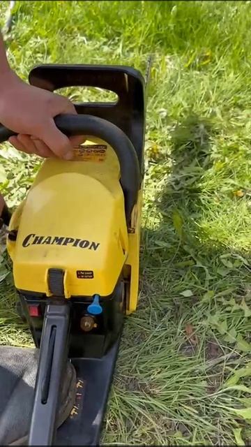 бензопила чемпион