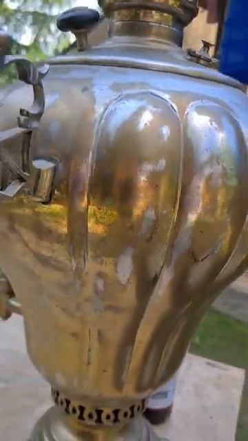 "Antique". СТАРИННЫЙ ШИКАРНЫЙ САМОВАР -ФОРМА 🍐 ГРУША/ЛАМП? смотреть онлайн