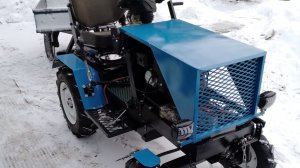 Минитрактор классика 4×2 своими руками