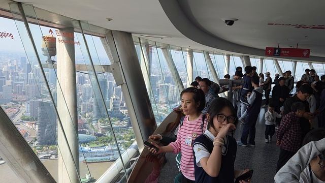 Shanghai: View from the Oriental Pearl Tower (part 2) смотреть онлайн