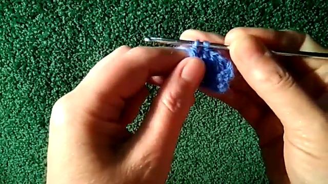 Crochet and knitting/ Уроки вязания крючком для начинающих/ Урок 5/ Столбик с одним накидом смотреть онлайн