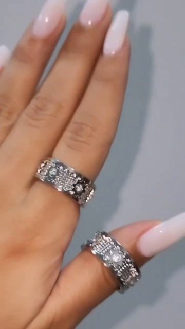 Серебряное кольцо Антистресс Размеры есть от 16 до 21 смотреть онлайн