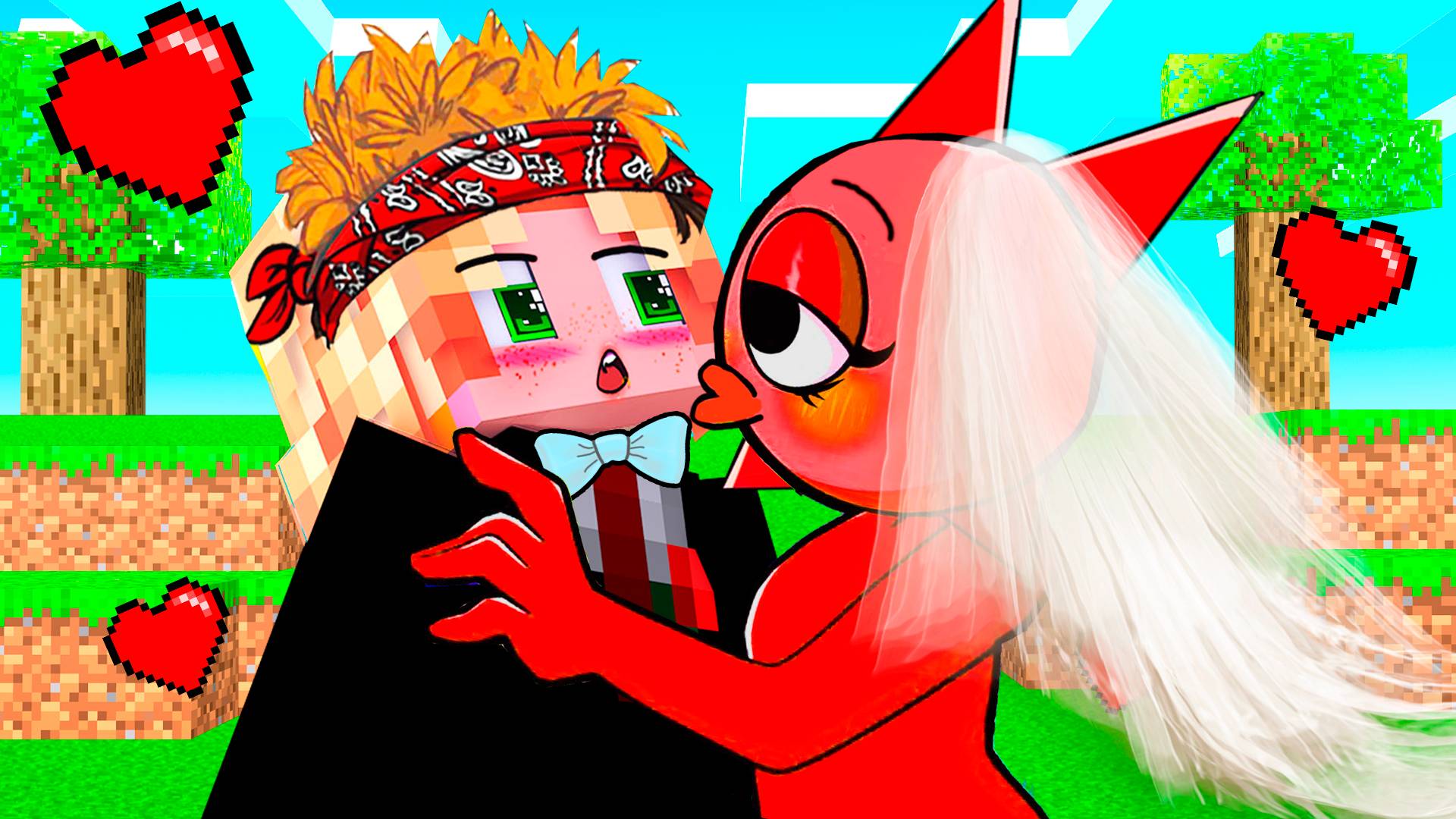 СПРУНКИ ДЕВУШКА СТАЛА МОЕЙ ЖЕНОЙ В МАЙНКРАФТ смотреть онлайн