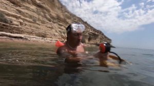 Puffer мини баллон. Под водой без акваланга. Пробую нырять с таким баллоном.