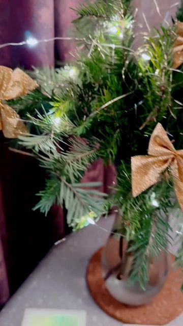 Новогодний букет из сибирской пихты смотреть онлайн