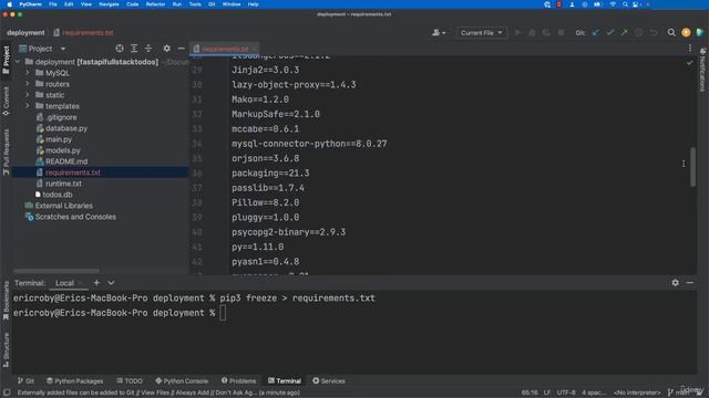 2. Deployment Add Requirements File смотреть онлайн