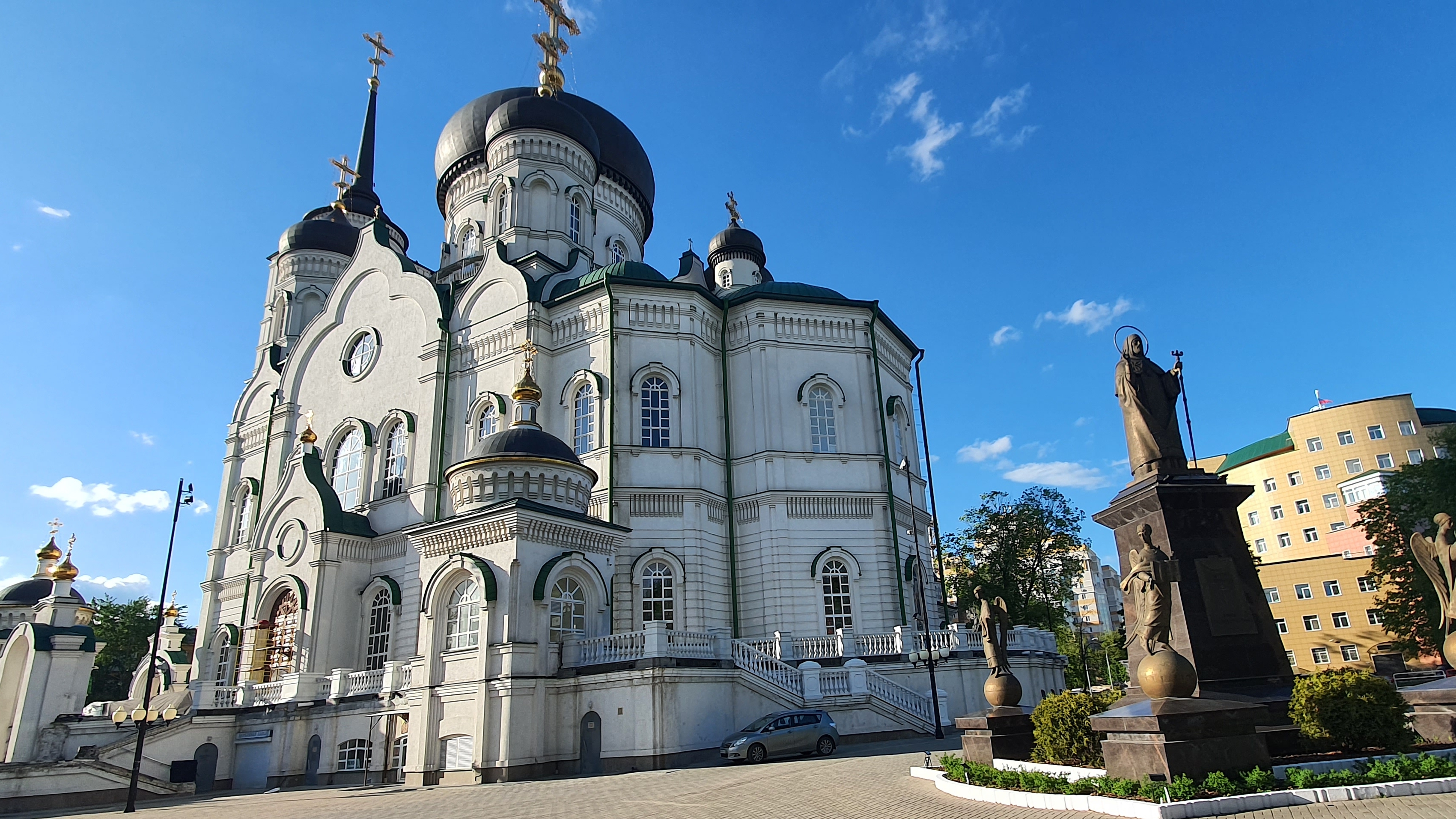 Первый Благовещенский собор в Воронеже появился на рубеже 16-17 в. Открытие нового было в 2009 году. смотреть онлайн