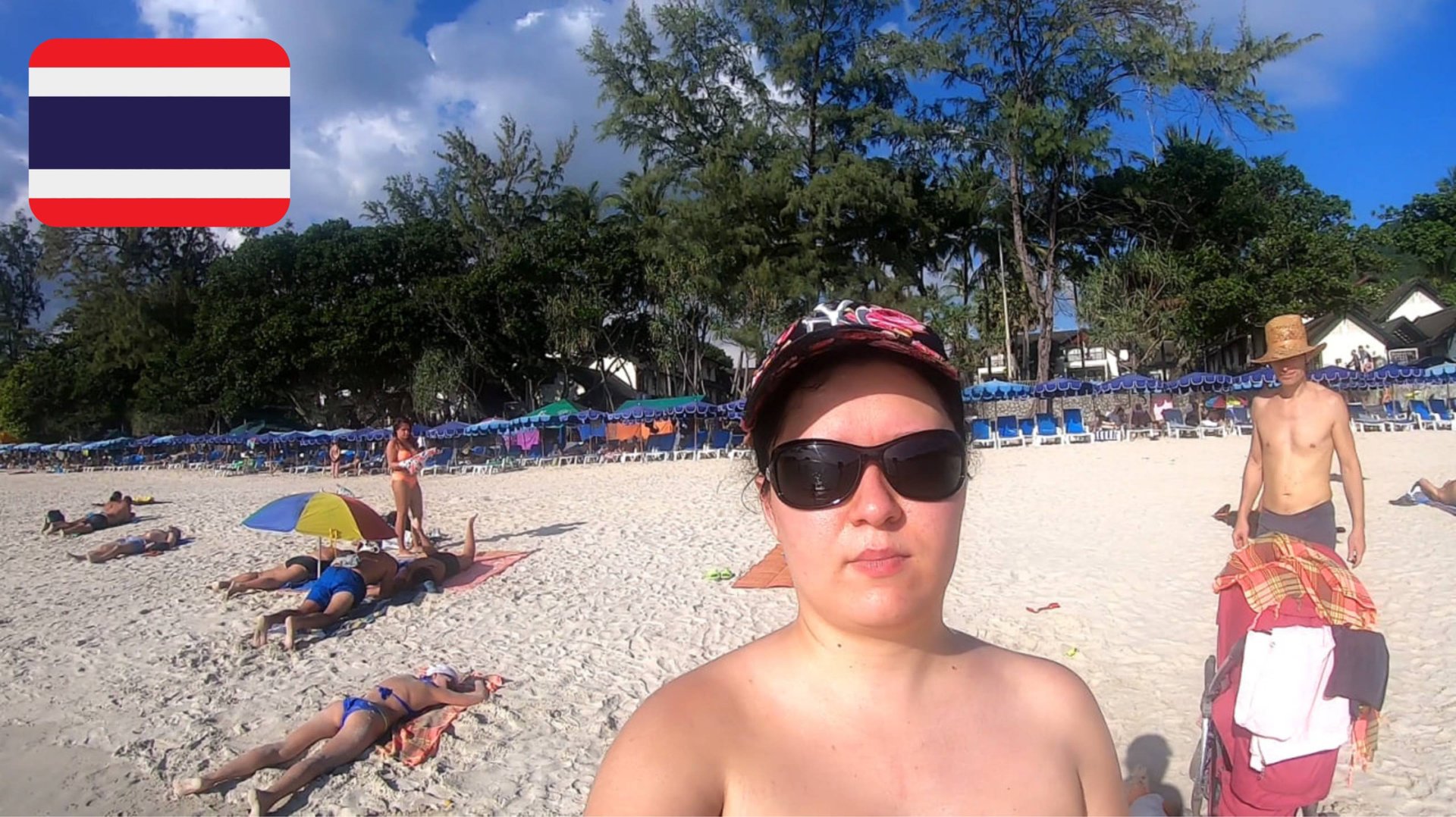 #11 Купаемся в море на пляже Ката (Kata Beach). Пхукет. Декабрь 2019 смотреть онлайн