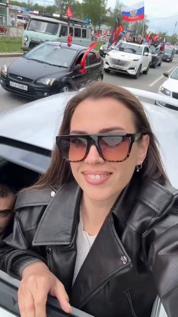 Автопробег 9 мая Ставрополь смотреть онлайн