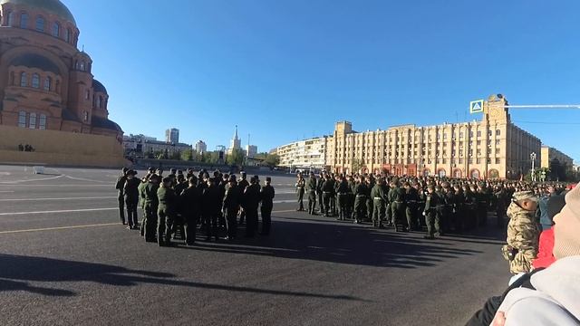 Вторая репетиция парада в честь Дня Победы на площади смотреть онлайн