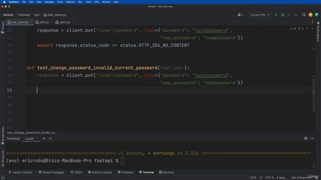 21. Pytest - FastAPI Project Test Part 8 смотреть онлайн