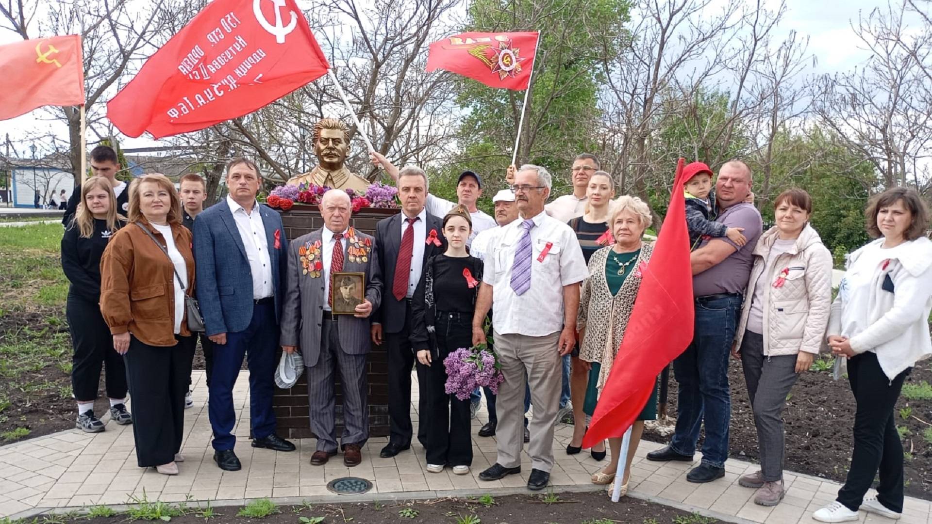 Автопробег россошанских и кантемировских коммунистов 9 мая 2025 года