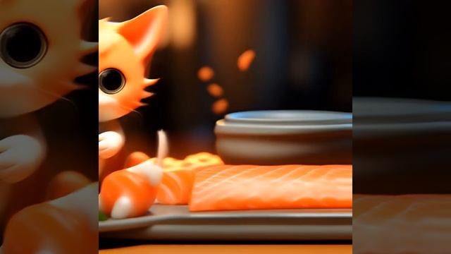 кот с мышкой и едят роллы смотреть онлайн