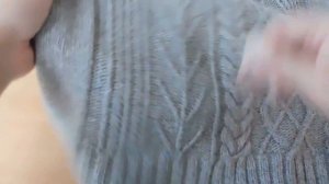 Жилет спицами. Оверсайз со спущенным плечом. Пряжа Cashmy. Экспресс МК