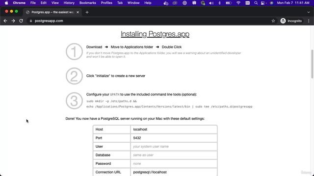 4. FastAPI Project PostgreSQL Mac Installation смотреть онлайн
