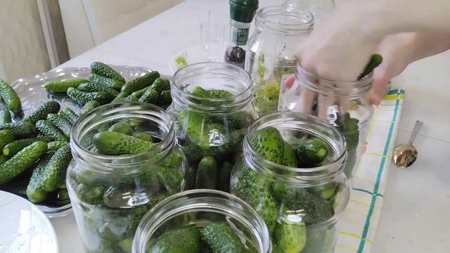 САМЫЕ ХРУСТЯЩИЕ ОГУРЧИКИ НА ЗИМУ/КОНСЕРВАЦИЯ/КОРНИШОНЫ