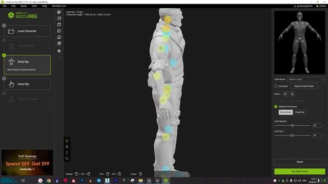 Accurig Лучшая Замена MIXAMO для СКИННИНГА смотреть онлайн
