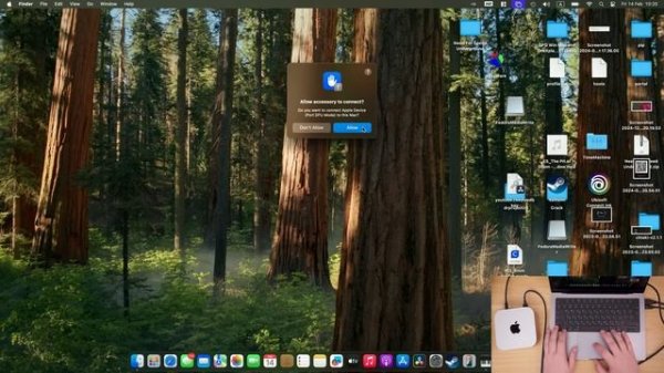 Апгрейд SSD Mac Mini M4(2TB)