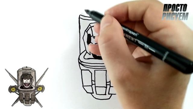 Рисуем Астро глич скибиди туалет смотреть онлайн
