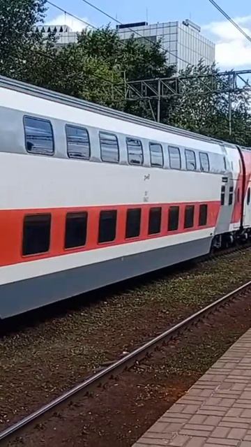 двухэтажный поезд Воронеж-Москва смотреть онлайн