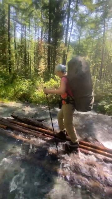 Мостики аккемской тропы. Аккем. Алтай. смотреть онлайн