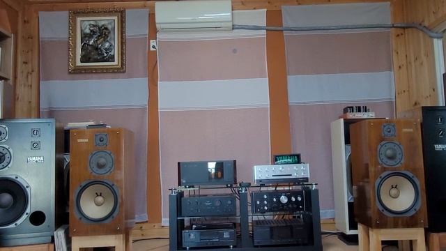 YAMAHA NS1200 SANSUI B2301L ACCUPHASE C200_1080p смотреть онлайн