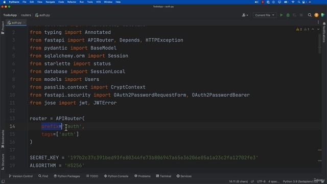 14. FastAPI Project Authentication Enhancements смотреть онлайн