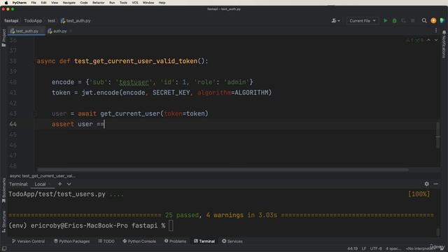 24. Pytest - FastAPI Project Test Part 11 смотреть онлайн