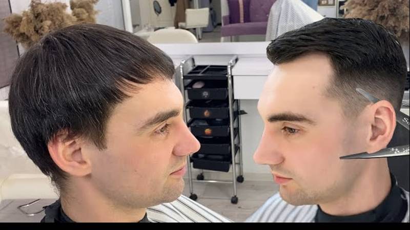 Мужская стрижка машинкой и ножницами ЛЕГКО | Как подстричь мужскую стрижку смотреть онлайн