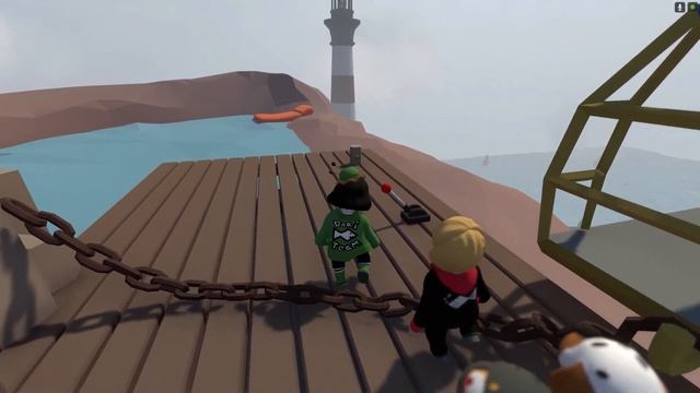 【ХАТИКО】"DoriTeam" играет в "Human: Fall Flat" смотреть онлайн