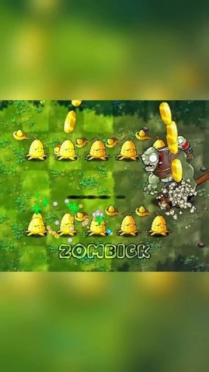 Золотые Гибриды Против Сложных-Зомби в New Update 2.4.2 PvZ Fusion
