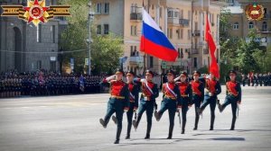 Парад Победы 9 мая 2025 г. в городе-герое Сталинграде.