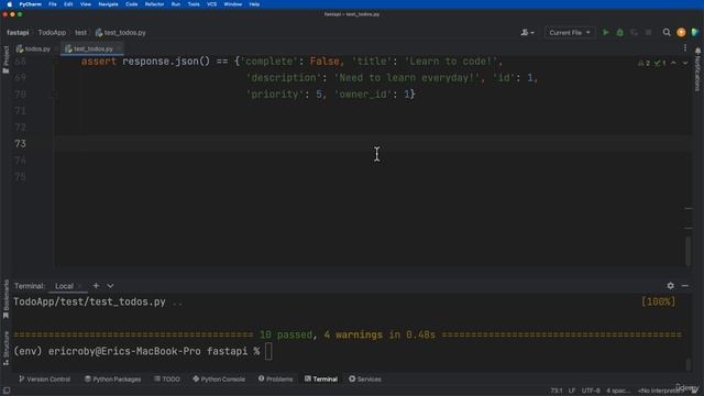 14. Pytest - FastAPI Project Test смотреть онлайн