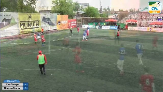 Хан-Тенгри - Narxoz-Sinooil 5:0 (Сопиев Данияр) смотреть онлайн