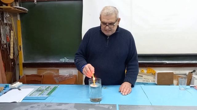 Василий Гладыш. Занимательные опыты. Плавающая свеча ? смотреть онлайн