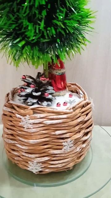 Новогодняя поделка "Лесная красавица" смотреть онлайн