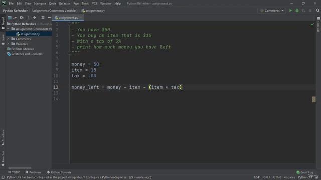 12. Assignment Solution смотреть онлайн