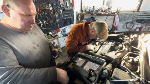 Opel потек) Замена радиатора охлаждения