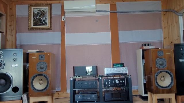 YAMAHA NS1200 ACCUPHASE C200 SANSUI B2301L 오디오역사 Audio history_1080p смотреть онлайн