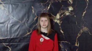 Стихотворение ко Дню Победы: " Баллада о фашистской овчарке". Читает Ксения Сунцова.