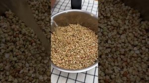 Каша из зелёной гречки 🌾 не ожидала что может быть та?