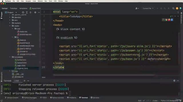 10. FastAPI Full Stack - JS Implementation смотреть онлайн