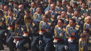 Парад в Таджикистане.