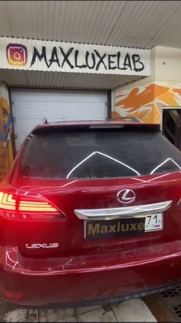 Установка светодиодных фонарей Lexus rx смотреть онлайн