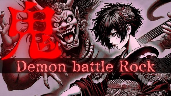 Burn your heart🔥Shamisen × Demon Battle Rock – Rise of the Demon Slayer