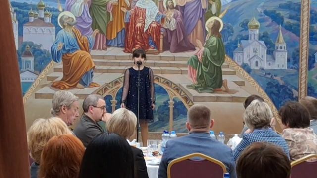 Выступление наших актрис в Белгородской Митрополии. смотреть онлайн