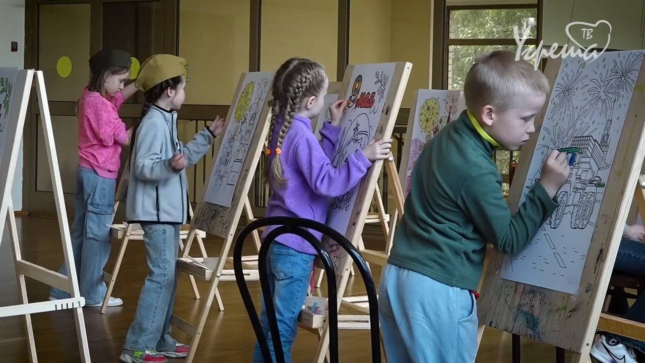 Рисуем Победу смотреть онлайн