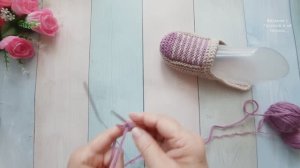 Следки без задника или шлепанцы. / Подробный МК./